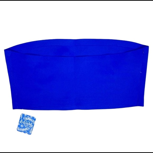 NWT Free People Nina Bandeau Blue Flame Small - Picture 3 of 4
